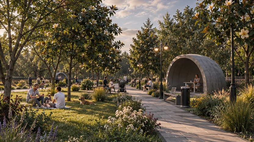 Parc în Cătunele, Gorj