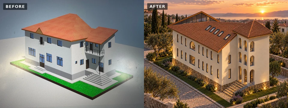 Casă în Gorj — remodelare — propunere · 4