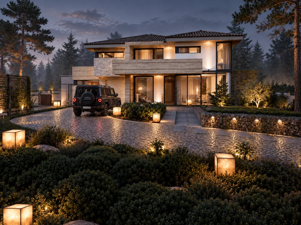 Casa modernă de la țară — Locuință individuală