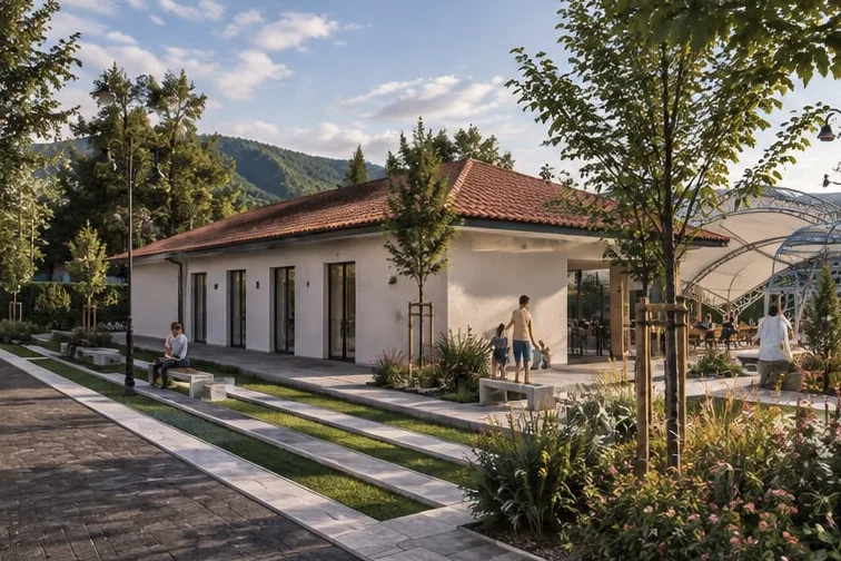 Parc cu loc de joacă în Gorj · 2