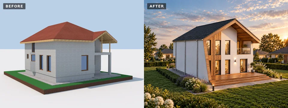 Casă în Pipera — remodelare — propunere · 2