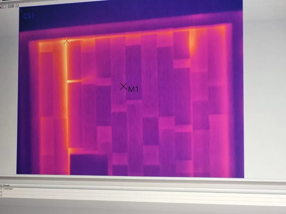 Thermography · surface temperatures